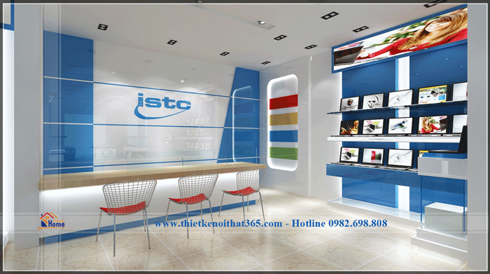Thiết kế nội thất Showroom ISTC – Thái Hà.