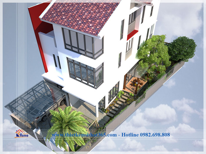 Thiết kế nội thất biệt thự nhà anh Dương – khu đô thị Gamuda City