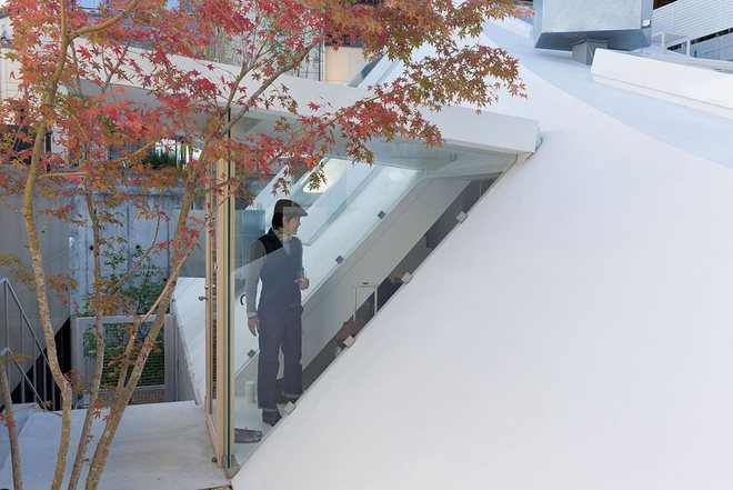 Ngôi nhà không mái ở Nhật Bản