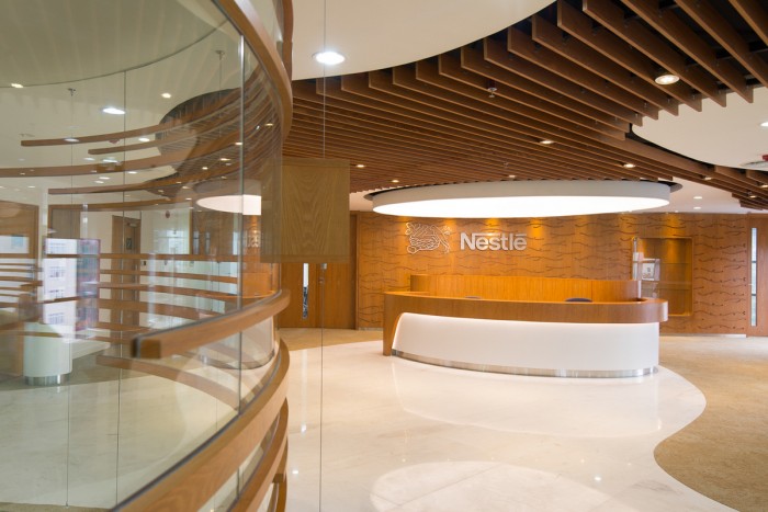 Nội thất văn phòng Nestlé tại Hồ Chí Minh