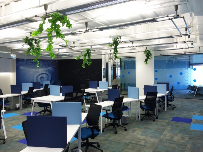 Thiết kế văn phòng bền vững của Cyberport Smart tại Hồng Kông